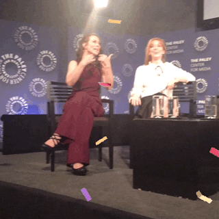 miriam shor diana trout GIF by The Paley Center for Media