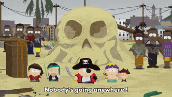 eric cartman skull GIF by South Park 