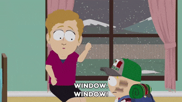 window mexican GIF by South Park 