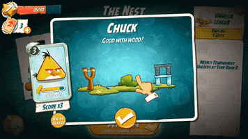 chuck power up GIF by Angry Birds