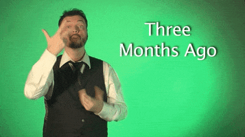 sign language three months ago GIF by Sign with Robert