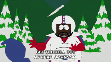 chef get out here GIF by South Park 