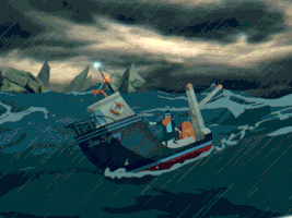 comlimao water rain sea flood GIF