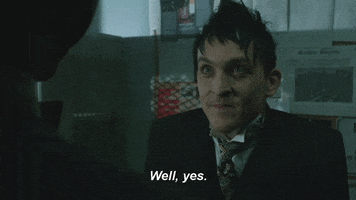 oswald cobblepot yes GIF by Gotham