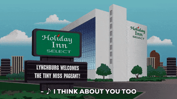 holiday inn hotel GIF by South Park 