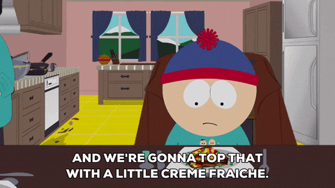 Creme-fraiche GIFs - Get the best GIF on GIPHY