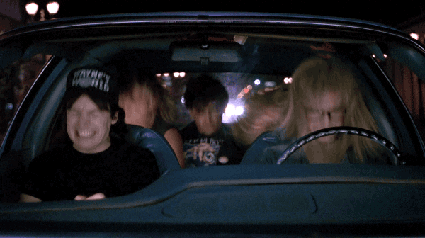Giphy - Bohemian Rhapsody Car GIF by Hollywood Suite