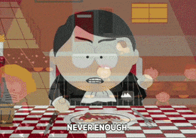 table eating GIF by South Park 