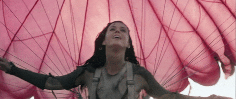 floating music video GIF by Katy Perry RISE