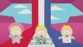 sing butters stotch GIF by South Park 