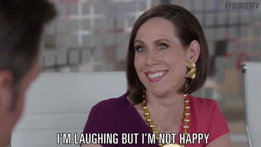 Miriam Shor Diana Trout GIF by YoungerTV - Find & Share on GIPHY