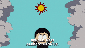 angry damien thorn GIF by South Park
