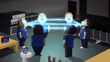 lights circle GIF by South Park 