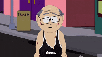 tired broken down GIF by South Park 