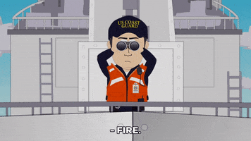 warning coast guard GIF by South Park 