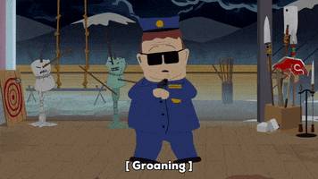 cop officer barbrady GIF by South Park 