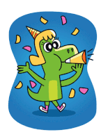 new year animated gif GIF by joeyahlbum