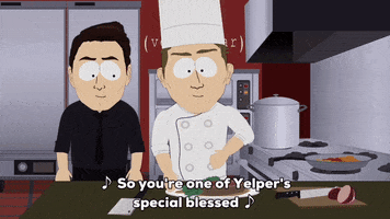 chef cooking GIF by South Park 