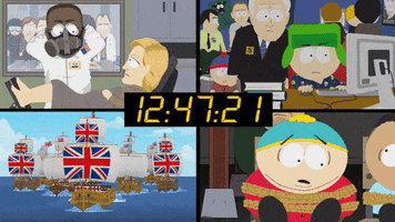 eric cartman timer GIF by South Park 