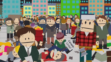 war with canada weapons GIF by South Park