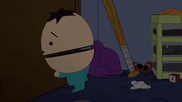 scared ike broflovski GIF by South Park 