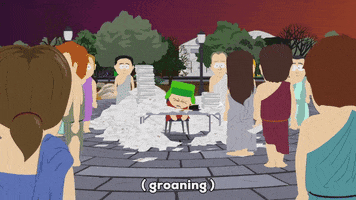 groaning kyle broflovski GIF by South Park 