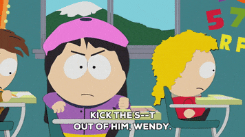 wendy testaburger anger GIF by South Park 