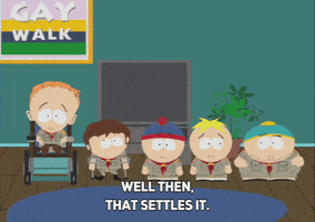 settling eric cartman GIF by South Park 