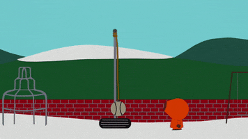 kenny mccormick running GIF by South Park 