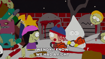 stan marsh zombies GIF by South Park 