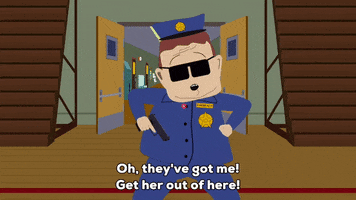 uniform officer barbrady GIF by South Park 
