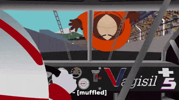 kenny mccormick car GIF by South Park 