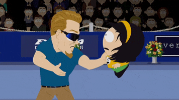 fight punch GIF by South Park 