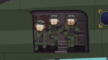 plane army GIF by South Park 