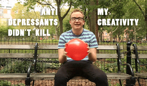 Anti Depressants Depression GIF by Chris Gethard - Find & Share on GIPHY