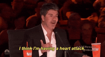 Simon Cowell I Think Im Having A Heart Attack GIF by America's Got Talent