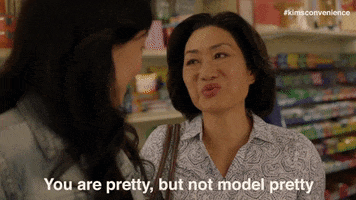 you are pretty sorry not sorry GIF by Kim's Convenience
