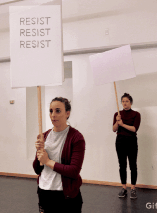 #Themovingarchitects #Melissamacalpin #Protest #Resist GIF by GwenCharles