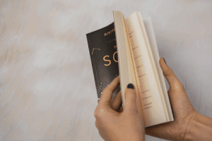 books flip GIF by Quote Catalog