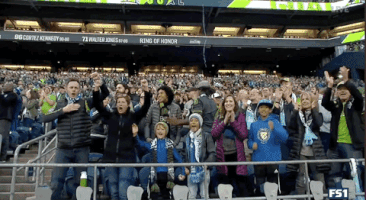 celebration dancing GIF by Seattle Sounders