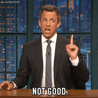 disapprove seth meyers GIF by Late Night with Seth Meyers