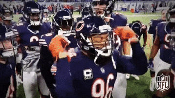 Excited Chicago Bears GIF by NFL