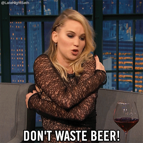 Dont Waste Beer GIFs Find & Share on GIPHY
