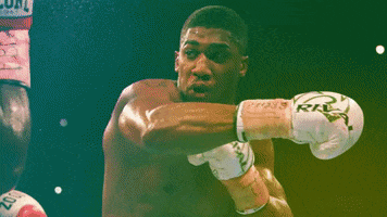 anthony oluwafemi olaseni joshua boxing GIF by BBC