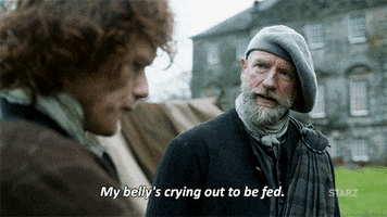 Hungry Feed Me GIF by Outlander