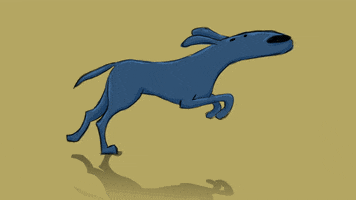 animation dog running GIF by Don Ropco