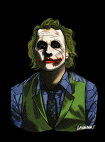 why so serious art GIF by Lauwaart