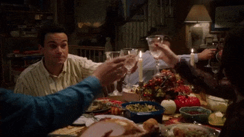 The Goldbergs Thanksgiving Dinner GIF by ABC Network