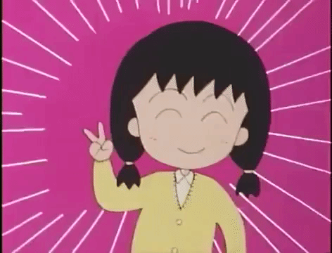 Animehappyjapansmilingpeacechibi Maruko Animehappyjapansmilingpeacechibi Maruko