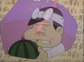 anime japan old heiseitensai bakabon GIF